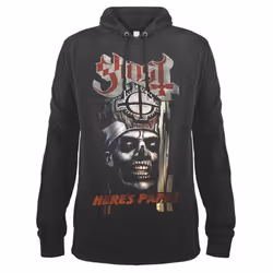 Amplified Unisex Adult Here Comes Papa Ghost Hoodie - M, Slate