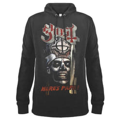 Amplified Unisex Adult Here Comes Papa Ghost Hoodie - M, Slate