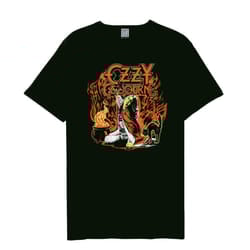 Amplified Unisex Adult Blizzard Of Halloween Ozzy Osbourne T-Shirt - XS, Black