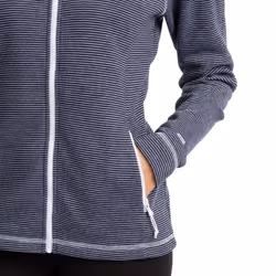 Trespass Womens/Ladies Rootless Stripe Marl AT200 Fleece Jacket - XL, Navy