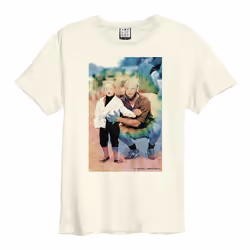 Amplified Unisex Adult Joe Wise Eavis Family T-Shirt - XS, Vintage White