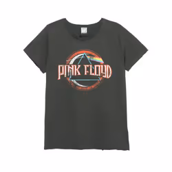 Amplified Unisex Adult On The Run Pink Floyd T-Shirt - S, Charcoal