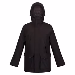 Regatta Childrens/Kids Paddrick Waterproof Parka - 7-8 Years, Black