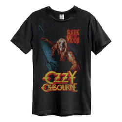 Amplified Unisex Adult Bark At The Moon Ozzy Osbourne T-Shirt - XS, Black