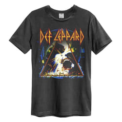 Amplified Unisex Adult Hysteria Def Leppard T-Shirt - 3XL, Charcoal