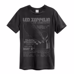 Amplified Unisex Adult Tampa Stadium Led Zeppelin T-Shirt