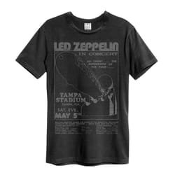 Amplified Unisex Adult Tampa Stadium Led Zeppelin T-Shirt