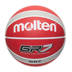 Molten Basketball - 7, Red/Silver