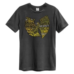 Amplified Unisex Adult Graffiti Wu-Tang Clan T-Shirt - 3XL, Charcoal
