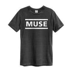 Amplified Unisex Adult Logo Muse T-Shirt - 3XL, Charcoal