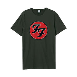 Amplified Unisex Adult Double F Logo T-Shirt - 3XL, Charcoal