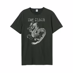 Amplified Unisex Adult New Dragon The Clash T-Shirt