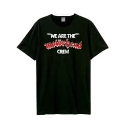 Amplified Unisex Adult Crew Motorhead T-Shirt - M, Black