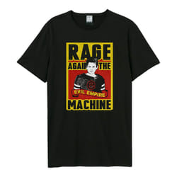 Amplified Unisex Adult Evil Empire Rage Against the Machine T-Shirt - XS, Black