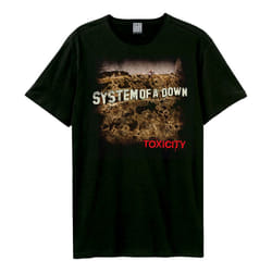 Amplified Unisex Adult Toxicity Systems Of A Down T-Shirt - XS, Black