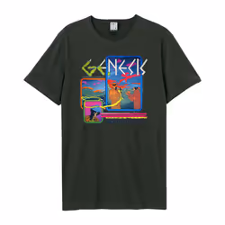 Amplified Unisex Adult World Tour 78 Genesis T-Shirt