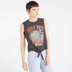 Amplified Womens/Ladies Use Your Illusion Guns N Roses T-Shirt - S, Charcoal