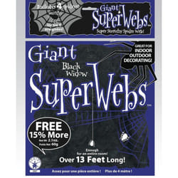 Rubies Stretch Spider Web Halloween Decoration - L, Black