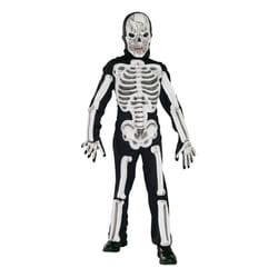 Rubies Childrens/Kids Skeleton EVA Costume - L, Black/White