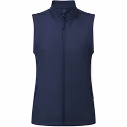 Premier Womens/Ladies Windchecker Gilet - L, Navy