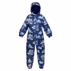 Regatta Childrens/Kids Pobble Peppa Pig Puddle Suit - 4-5 Years, Space Blue