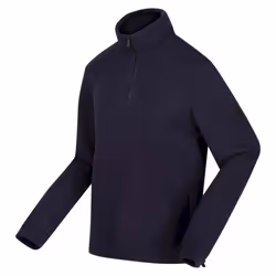 Regatta Mens Lanchester Quarter Zip Fleece Top - XL, Navy