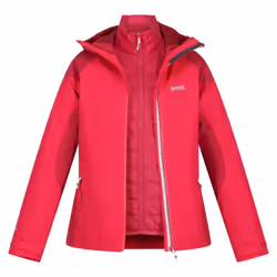 Regatta Womens/Ladies Wentwood VII 2 in 1 Waterproof Jacket - 12 UK, Pink Potion/Berry Pink
