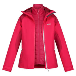 Regatta Womens/Ladies Wentwood VII 2 in 1 Waterproof Jacket - 12 UK, Pink Potion/Berry Pink