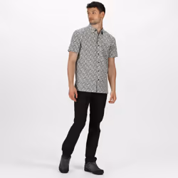 Regatta Mens Mindano V Short Sleeved Checked Shirt