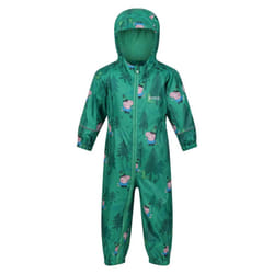 Regatta Childrens/Kids Peppa Pig Dinosaur Snowsuit - 3-4 Years, Jellybean Green