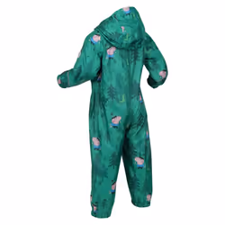Regatta Childrens/Kids Peppa Pig Dinosaur Snowsuit - 4-5 Years, Jellybean Green