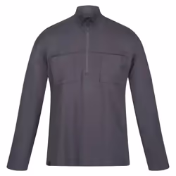 Regatta Mens Ferdo Fleece Top - 2XL, Dark Grey
