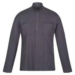 Regatta Mens Ferdo Fleece Top - 2XL, Dark Grey