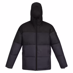 Regatta Mens Carnan Padded Jacket - XL, Black/Ash