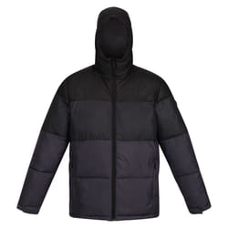 Regatta Mens Carnan Padded Jacket - 2XL, Black/Ash