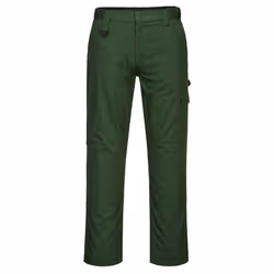 Portwest Mens Super Work Trousers - 42R, Forest Green