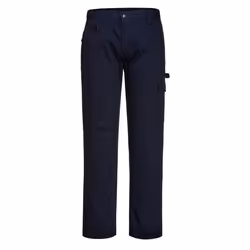 Portwest Mens Super Work Trousers - 38R, Navy