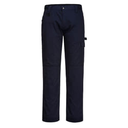 Portwest Mens Super Work Trousers - 38R, Navy