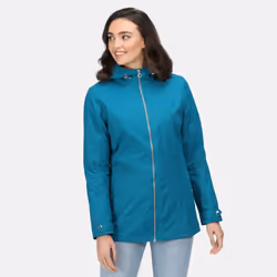 Regatta Womens/Ladies Bergonia II Hooded Waterproof Jacket - 8 UK, Gulfstream