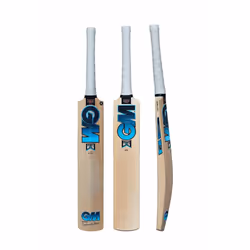 Gunn And Moore Diamond 606 English Willow Cricket Bat - 6, Light Beige/Blue