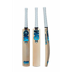 Gunn And Moore Diamond 606 English Willow Cricket Bat - 6, Light Beige/Blue