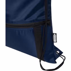 Bullet Adventure Recycled Insulated Drawstring Bag - One Size, Navy