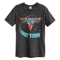 Amplified Unisex Adult 1980 Tour Van Halen T-Shirt