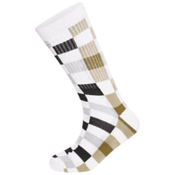 Dare 2B Unisex Adult Henry Holland Checkerboard Socks (Pack of 2) - 9 UK-12 UK, White