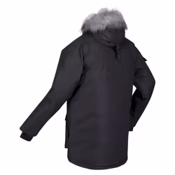 Regatta Mens Aziel Waterproof Parka - M, Black