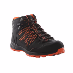 Regatta Womens/Ladies Samaris Mid II Hiking Boots - UK Size 5, Black/Neon Peach