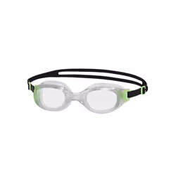 Speedo Unisex Adult Futura Classic Swimming Goggles - One Size, Green/Clear