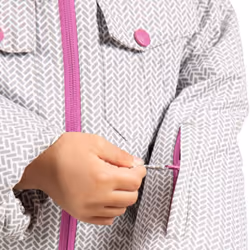 Trespass Girls Denia TP50 Ski Jacket - 11-12 Years, Platinum