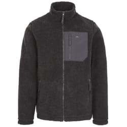 Trespass Mens Buck Fleece Jacket - XXL, Dark Grey