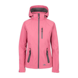 Trespass Womens/Ladies Bela II Waterproof Softshell Jacket - L, Rose Blush